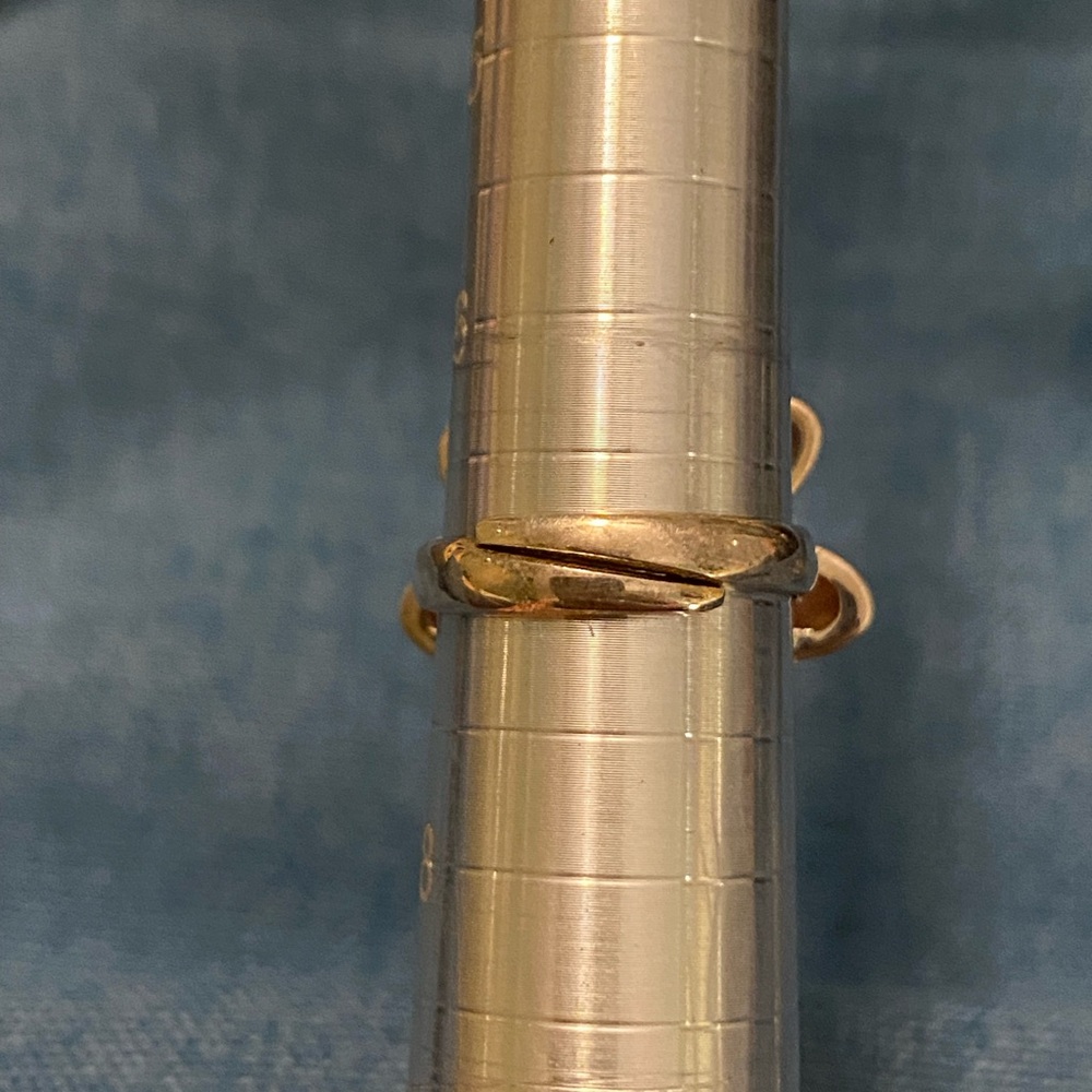 Pink Opal Flower Ring - image 3